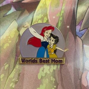 MLMP The Little Mermaid WDW Ariel & Melody Worlds Best Mom Pin